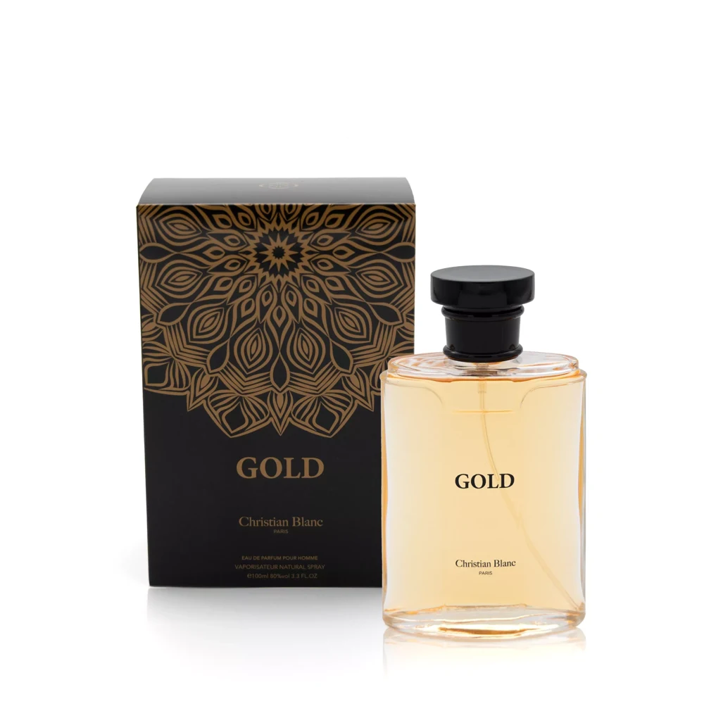 Gold — flacon et présentation