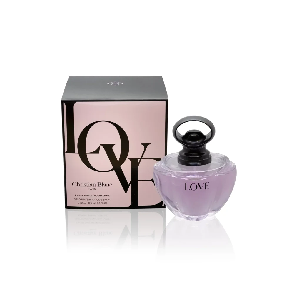 Love — flacon et présentation