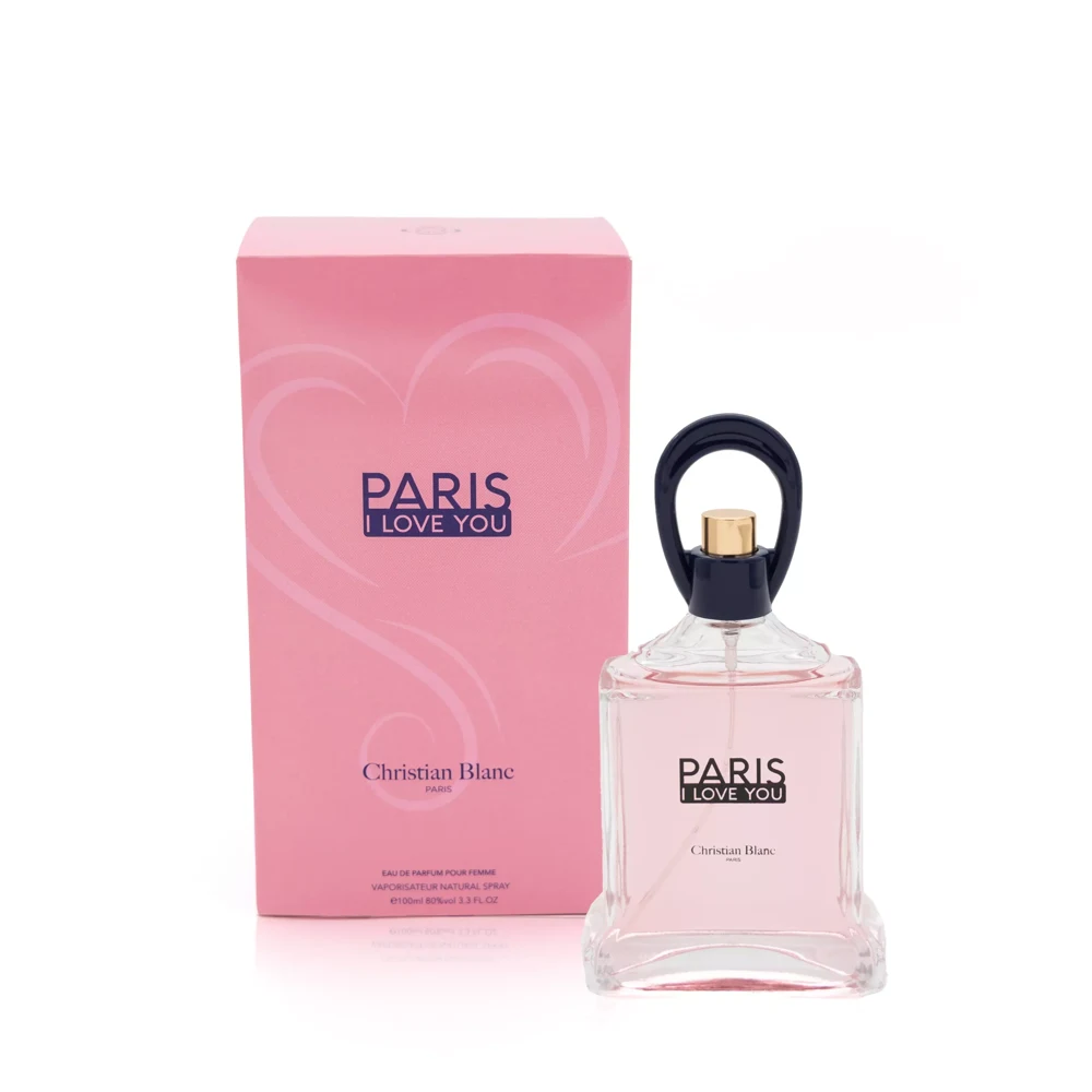 Paris I Love You — flacon et présentation