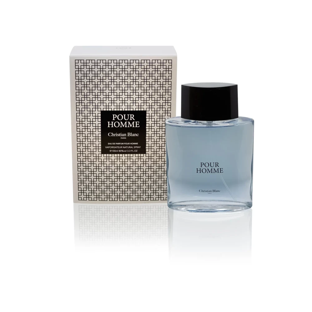 Pour Homme — flacon et présentation