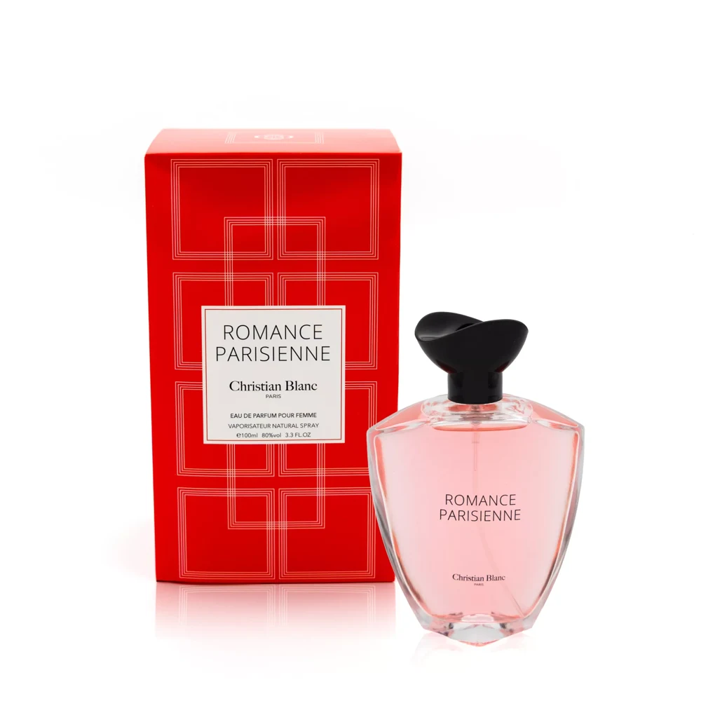 Romance Parisienne — flacon et présentation