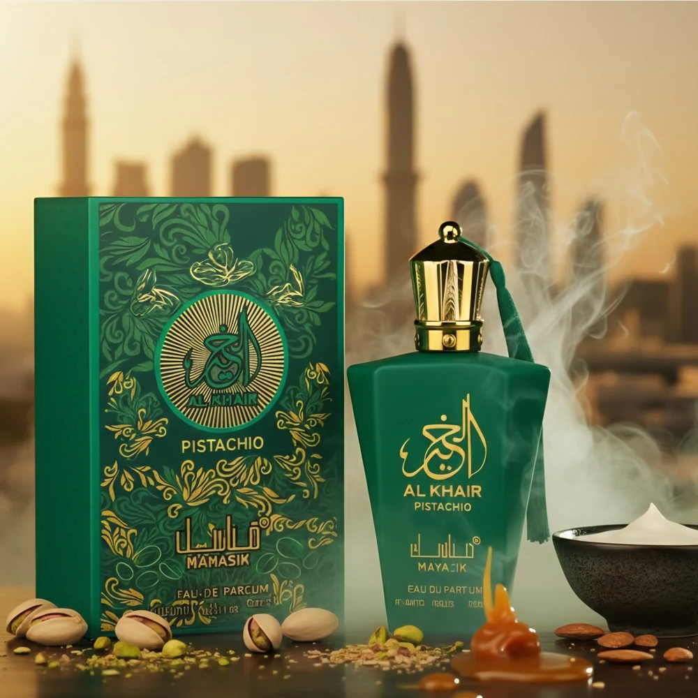 Al Khair Pistachio — Manasik — flacon et présentation